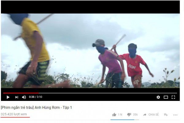 Phim ngắn "Anh hùng rơm" của Đăng Lâm Bing gây bão cộng đồng mạng (4)